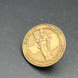 Moslah Temple Shrine Hospital Transportation Fund Texas Lapel Hat Pin